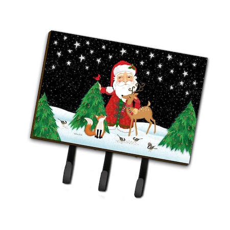 Carolines Treasures Santa Claus Christmas Leash or Key Holder VHA3033TH68